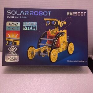 Stem Solar Robot 12in1 Educational Build and Learn Robot New